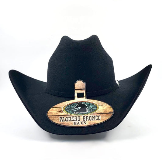 6x Black Texas cowboy hat