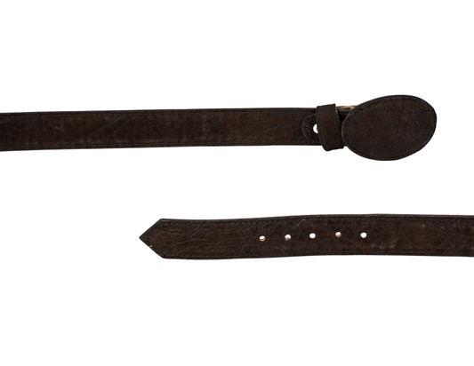 Brown Bullneck Cowboy Belt