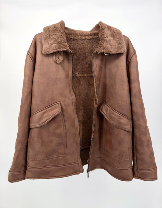 Canyon Frost Western Jacket – Chestnut Brown