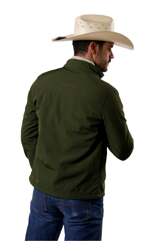 Olive Softshell Fit Jacket