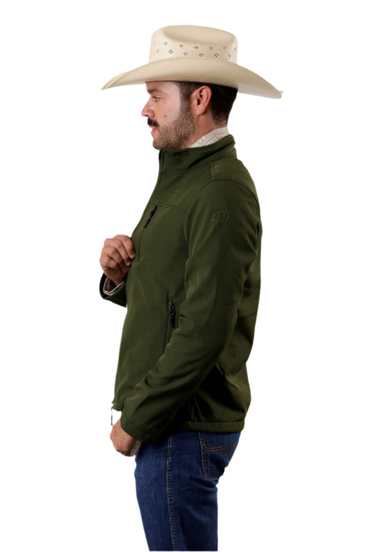 Olive Softshell Fit Jacket