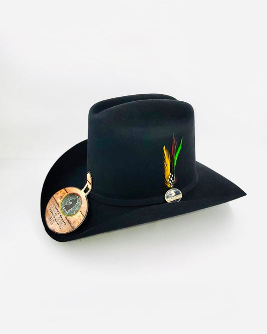6X Padrino black cowboy hat