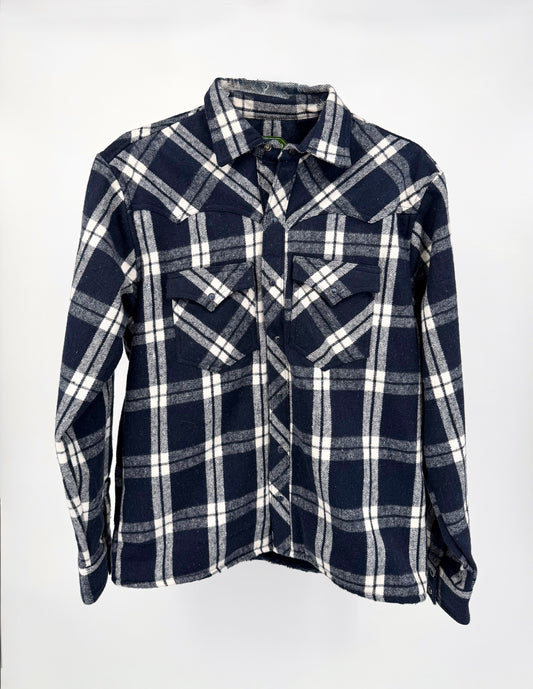 Ironwood Plaid Sherpa-Lined Western Jacket