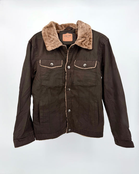 Cedar Ridge Sherpa-Lined Western Jacket