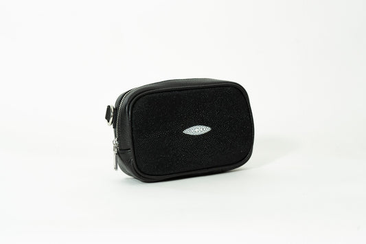 Stingray leather sling bag