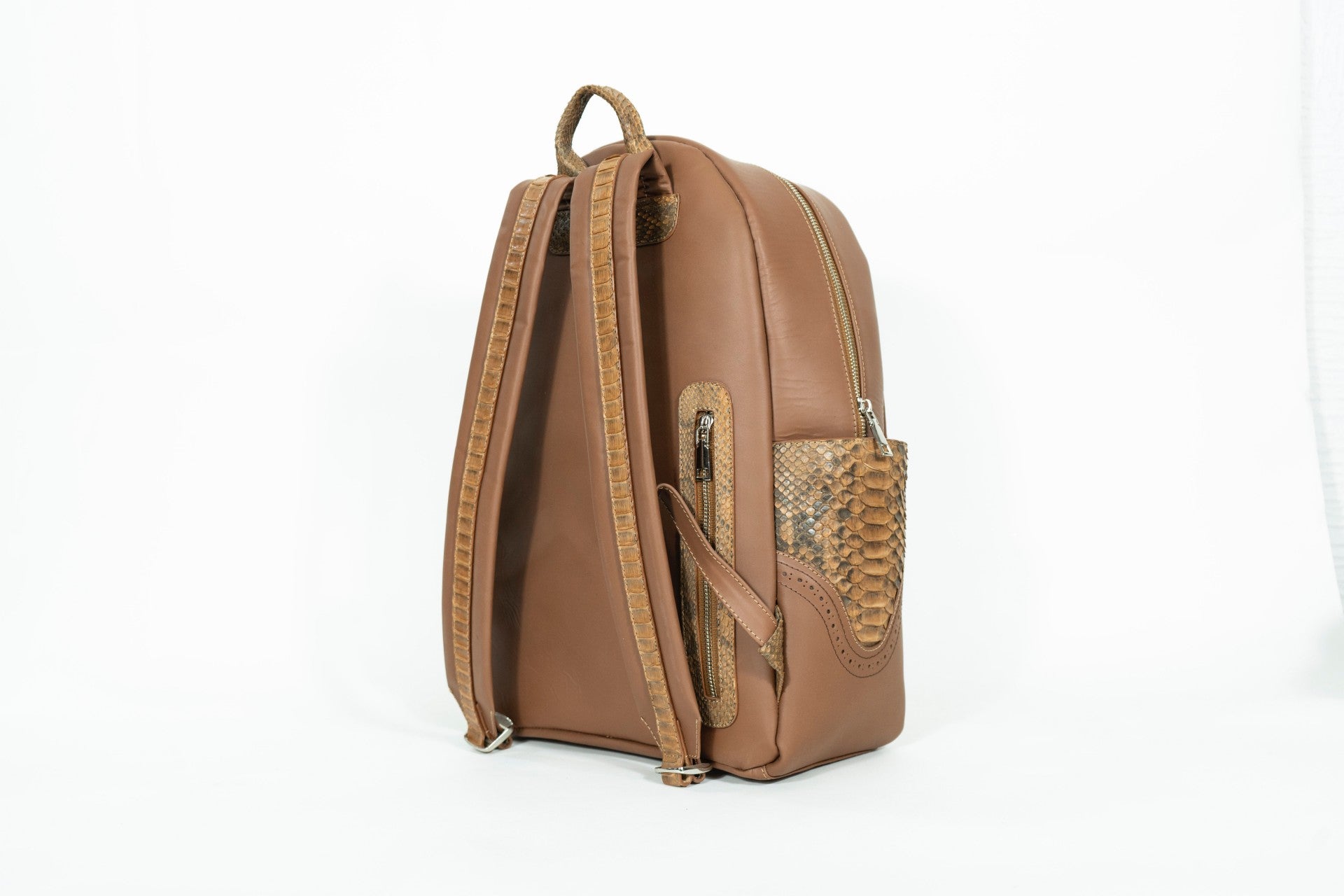 dolton flap backpack leather Python Backpack – Luumont