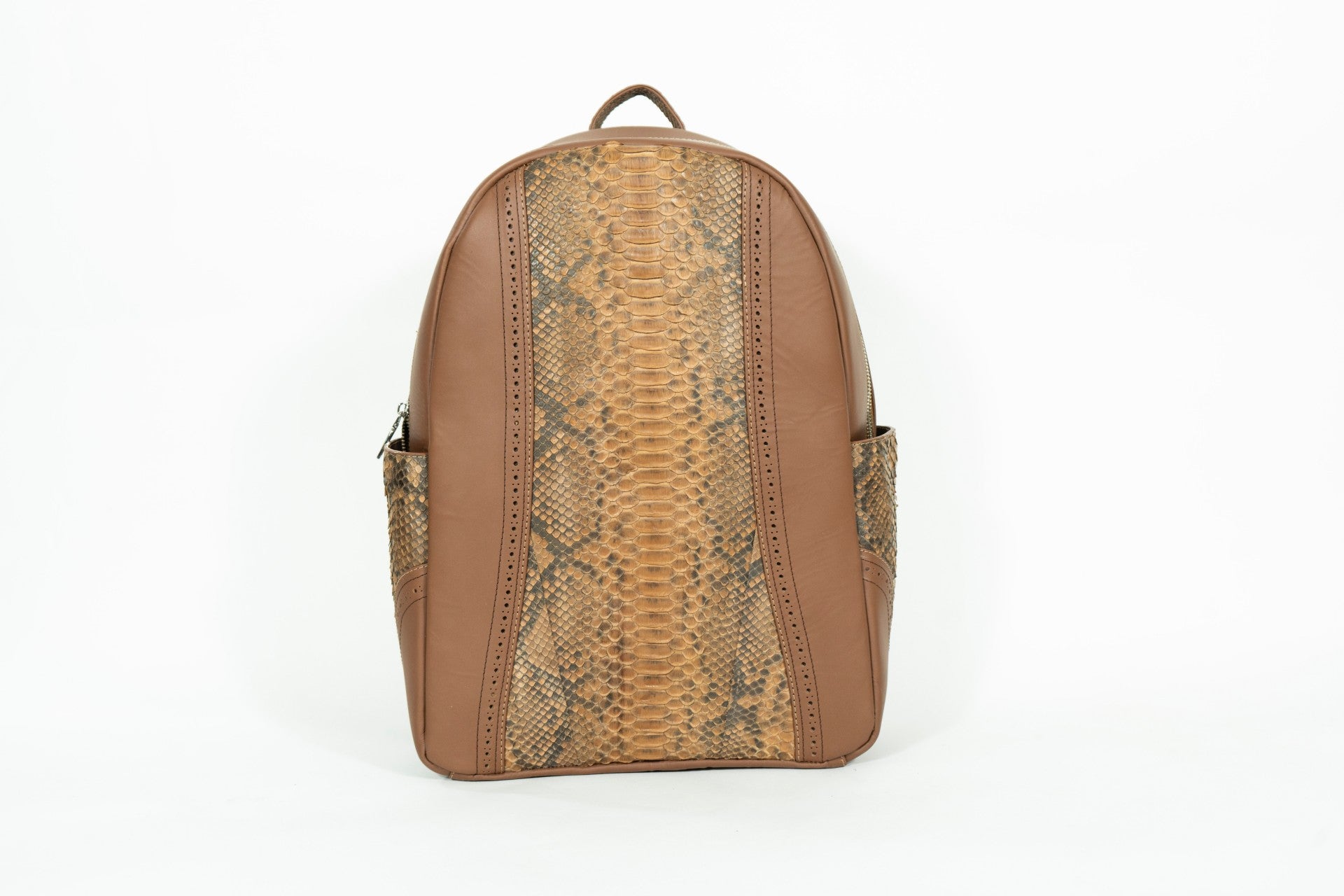 annmuu leather backpack Python Backpack